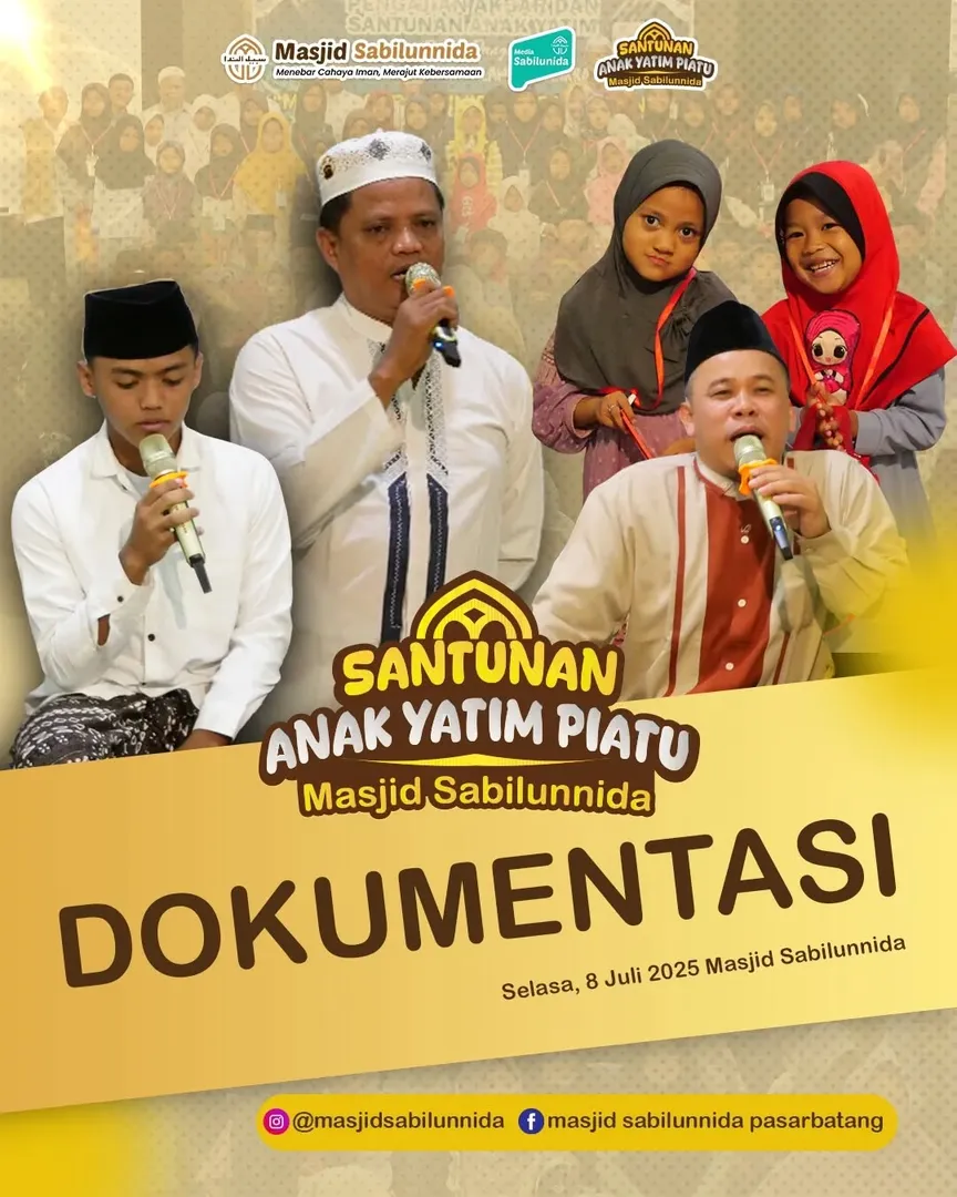 Karena senyum mereka adalah harapan kita.