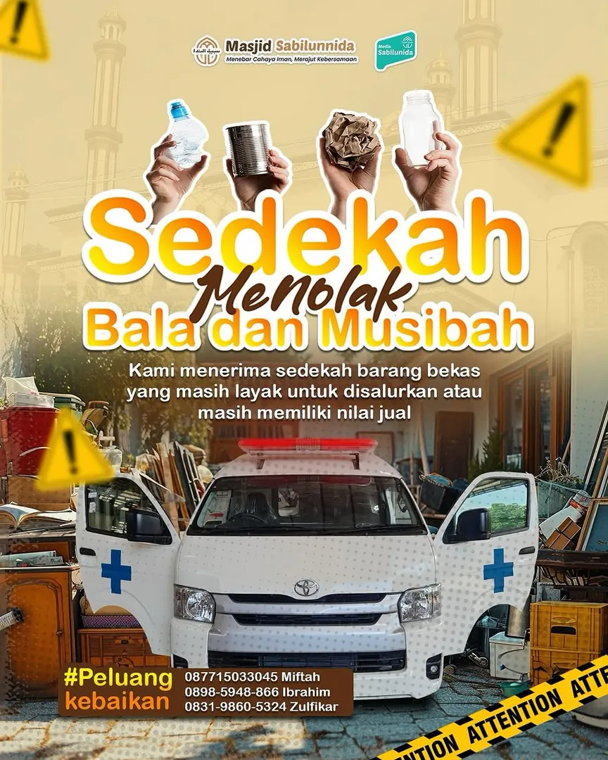 Sedekah Menolak Bala dan Musibah🥵🥶