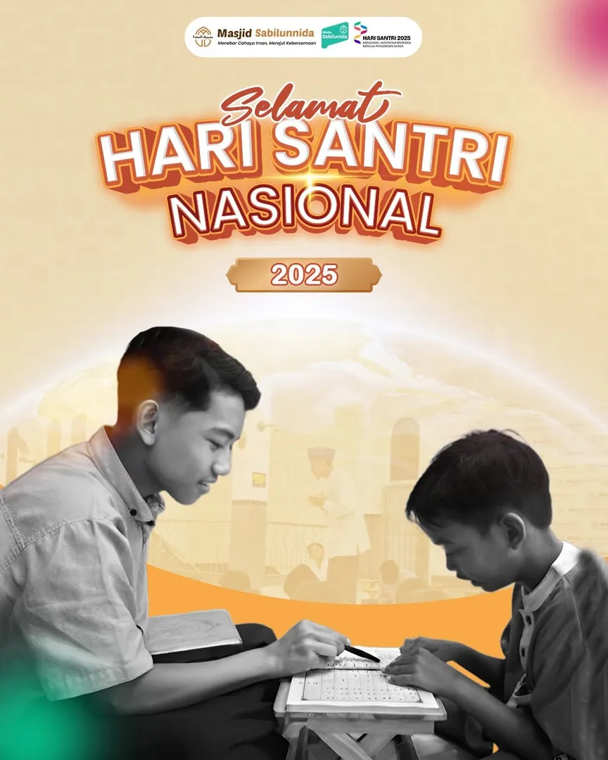 Selamat Hari Santri 2025☪️ Santri hari ini membawa misi besar: Membangun Peradaban Dunia. Kami percaya, nilai-nilai keis