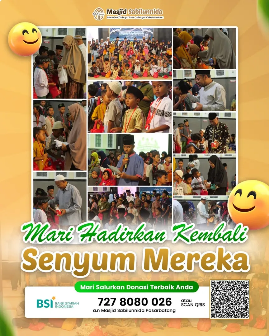 Mari Hadirkan Kembali Senyum Mereka 😊Lihat senyum anak-anak ini... sederhana, tapi begitu berarti.